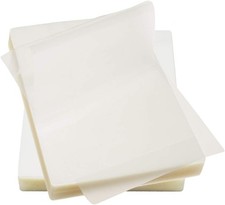 Thermal Laminating Pouches 8.9 x 11.4, 5 Mil Thickness, Crystal Clear Finish, picture