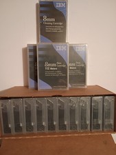 New Lot of 15 IBM 8mm 112m Data Cartridges plus Cleaning Cartridge  picture