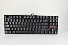 Redragon K552-KR Kumara Wired Mechanical Gaming Keyboard TKL Red Switches Black picture