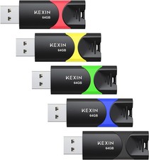 5/10 Pack USB 2.0 Flash Drive 64GB Thumb Drive 64 GB Memory Stick Data Storage picture