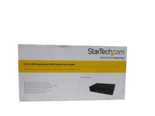StarTech SV431DPUA 4-Port USB DisplayPort KVM Switch With Audio and Power Supply picture