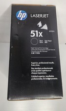 HP 51X Q7551X Black Toner Cartridge Genuine OEM - Open Box Sealed picture