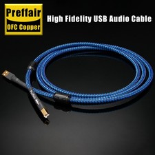 High Fidelity USBA-B Audio Cable USB2.0 Gold Plated Audio Sound Card DAC Decoder picture