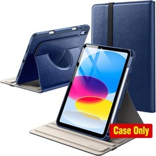 360° Rotating iPad Case in Navy for 11th/10th Generation Models, JETech picture