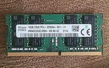 SK Hynix 16GB DDR4 3200MHz SODIMM Laptop Memory RAM picture
