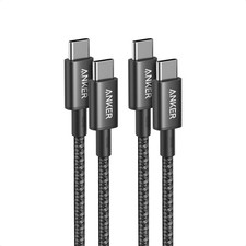 Anker USB C to C Cable, 100W Fast Charging Cable(2-Pack, 3.3 3ft, Black picture