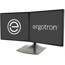 Ergotron DS100 Dual-Monitor Desk Stand, Horizontal picture