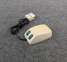 Vintage Microsoft Green-Eyed Mouse 1983  First Generation, Serial DE-9 Connector picture