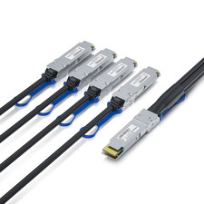 400G QSFP-DD(PAM4) to 4X 100G QSFP56, Passive Copper DAC Cable for Mellanox MCP7 picture