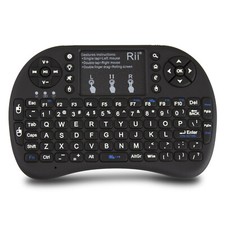 Genuine Rii i8+ Mini 2.4GHz WIRELESS Backlight Touchpad Keyboard -PC/TV/Laptop picture