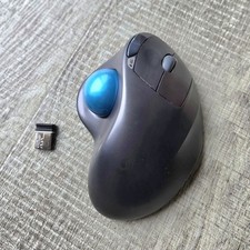 Logitech Logi M570 Wireless Trackball Mouse With Receiver TESTED WORKING  picture