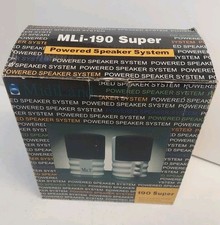 Powered Full Range PC Computer Speaker System MLi-190 18W Super Midiland works picture