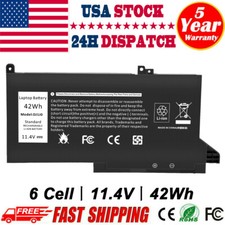 42Wh, 11.4V DJ1J0 Battery for Dell Latitude Series PGFX4 ONFOH DJ1JO 451-BBZL picture