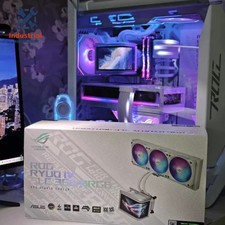 NEW ASUS ROG RYUO IV 360 ARGB AIO Liquid CPU Cooler 360mm Radiator,Original picture