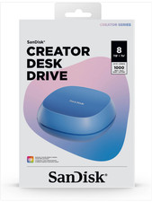 SANDISK 8TB CREATOR DESK DRIVE USB 3.2 Gen 2 External -  SDSSDT40C-8T00-N25 picture