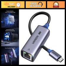 2.5G USB C to Ethernet Adapter, Aluminum Type C to RJ45 Network Adapter for Lapt picture