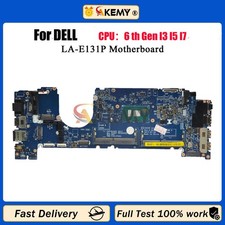 For Dell 7480 LA-E132P LA-E131P Laptop Motherboard 04GTKN 0N480V with i5 i7 CPU picture