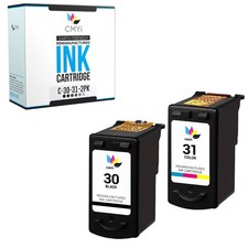 Black Color CMYi Ink Cartridges Lot for Canon PG-30 CL-31 for PIXMA picture