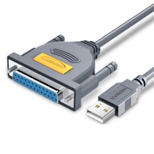 CN36 1284 hole old-fashioned printer conversion cable USB to DB36 pin data cable picture