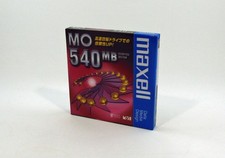 1x Unopened maxell 3.5inch 540MB Rewritable MO Disk from Japan picture