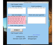 California Super Lotto Lottery Numbers software DVD for Windows 7 & 8 & 10 picture