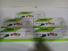 5 Premium Toner Cartridges For Brother  Cyan-Yellow-2x Black-Magenta picture