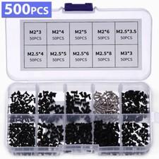 500pcs Laptop Notebook Computer Screw Kit For Samsung IBM HP Dell Lenovo picture