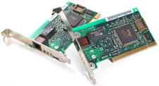 (Lot of 2) Intel EJMNPDBACH4 100TX NIC Card/PCI Network Card picture