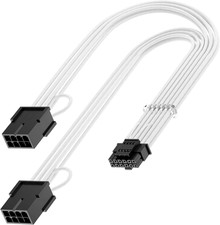 16Pin RTX 4070Ti GPU Power Adapter Cable, Pci-E 5.0 16Pin(12+4) to 2X8Pin Male t picture