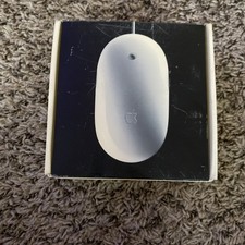 Vintage 2005 Apple Mighty Mouse White Rare HTF MA086LL/A Corded Open Box picture