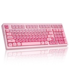 ZORNHER ZH980 Foundation Mechanical Keyboard,95% Pink Creamy Keyboard with Nu... picture