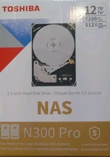 Toshiba N300 Pro 12TB NAS Hard Drive SATA 3 6Gb/s 7200 RPM 512MB Cache picture