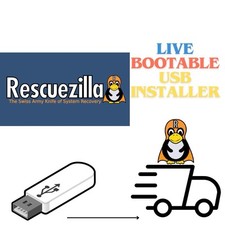 Rescuezilla 8Gb Bootable USB System Recovery Clone Partition Flash Drive picture