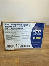Tripp Lite USB-C Multiport Adapter 100 watt U444-06N-H3UC2 New picture