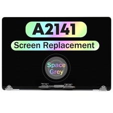 A2141 LCD Screen for MacBook Pro EMC 3347 Assembly 661-14200 Replacement Gray picture