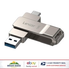 Compact 128GB USB Memory Stick with Dual Connectors for Laptops and Smartphones picture