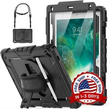 Funda Para Ninos Para Ipad 9.7 2018/2017/2016/2014, Ntegrada Protector De NUEVO. picture