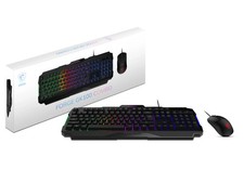 MSI Forge GK100 Combo Gaming RGB Keyboard & Mouse 19-Key Anti-Ghosting, 6-Mod... picture