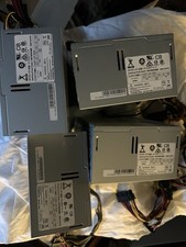 Lot of 4 - PowerMan IP-S350t1-0 ATX 12V 24Pin 350W 6pin PCI-E Power Supply picture