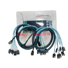 Lenovo -16i 9400-16i 12Gb/s NVMe Tri-Mode HBA PCIe +4*SFF-8643 SATA Cable US picture