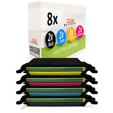 8x Cartridge Replaces Samsung CLP-C660B CLP-K660B CLP-M660B CLP-Y660B picture