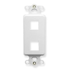 ICC Decorex Insert 2Port White (ICC-IC107D12WH) picture