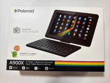 Brand New Polaroid A900X Android Tablet Bundle (Case, Keyboard, Stand, Earbuds) picture