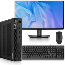 Lenovo P340 Tiny PC Intel i5-10th 16GB RAM 128GB SSD 24