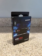 Brand New Samsung 990 PRO 4TB M.2 NVMe Internal SSD - Black (MZ-V9P4T0B/AM) picture