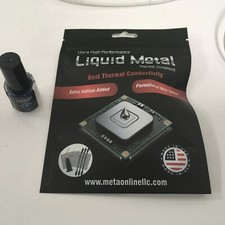 1.5 Gr Liquid metal thermal paste 130WmK + Liquid Metal Shield Circuit Protector picture