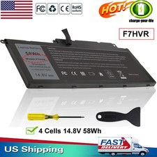F7HVR Battery For DELL Inspiron 14-7437 15-7537 17-7737 062VNH T2T3J Laptop 58Wh picture