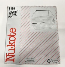 Nukote B136 Replacement Ribbon for Olivetti ET201 ET221 SC183 08-2221-250 picture