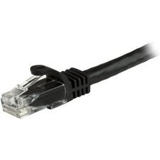 StarTech N6PATCH20BK 20ft Black Cat6 Patch Cable RJ45 Snagless picture
