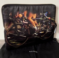PAUL SMITH CYCLIST SPRINT PRINT PADDED iPAD CASE BNWT picture